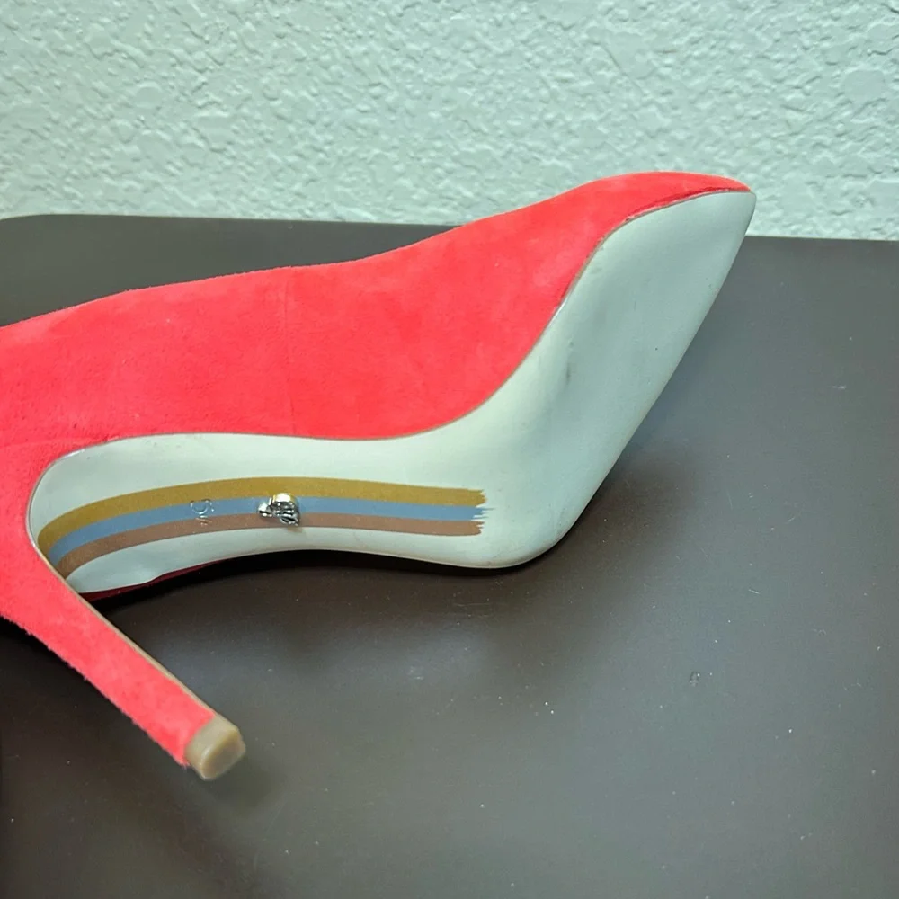SAM EDELMAN Elegant Red Women's Heels SIZE  5.5 M